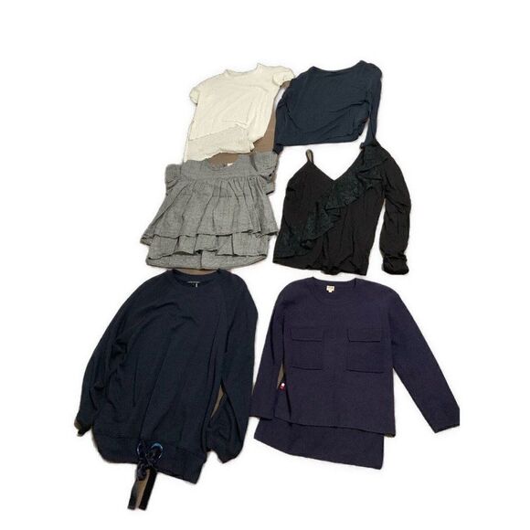 Nordstrom Topshop After Market Uniq Wholesale Designer Tops Sweaters Lot 6 #6 - Picture 1 of 3